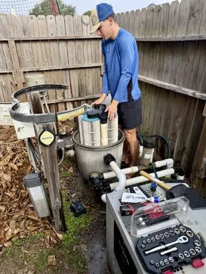 Kingdom Pool and Lawn Logo