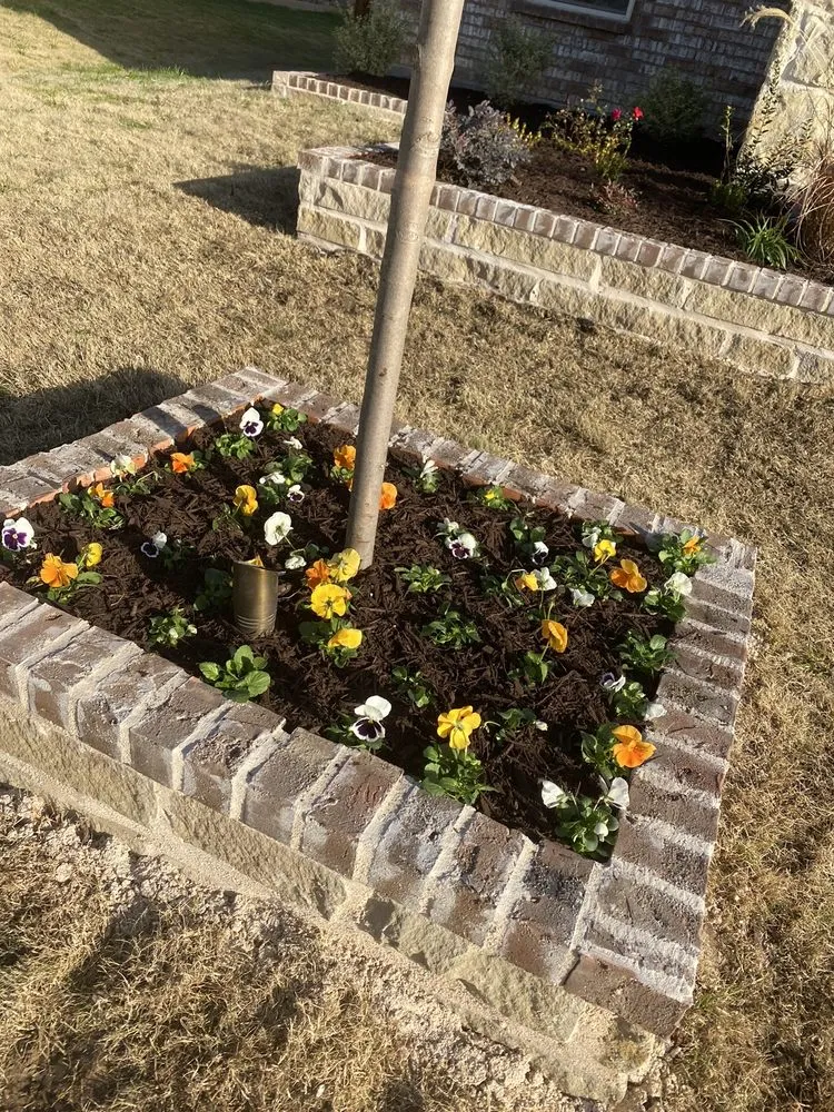 Local landscaping services with custom design in Denton, TX by Kingreen Services
