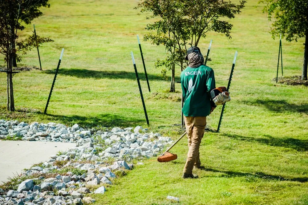 Expert outdoor landscaping experts serving Denton, TX - Kingreen Services