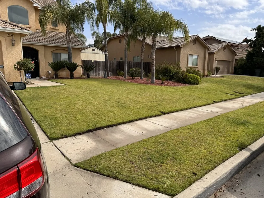 Custom outdoor landscaping for residential properties across Sanger, CA - King’s Care Landscape