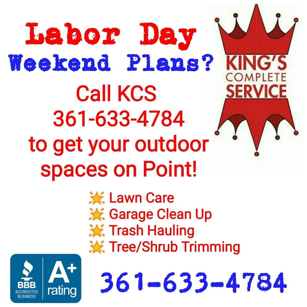 Expert lawn care service experts serving San Antonio, TX - King's Complete Service