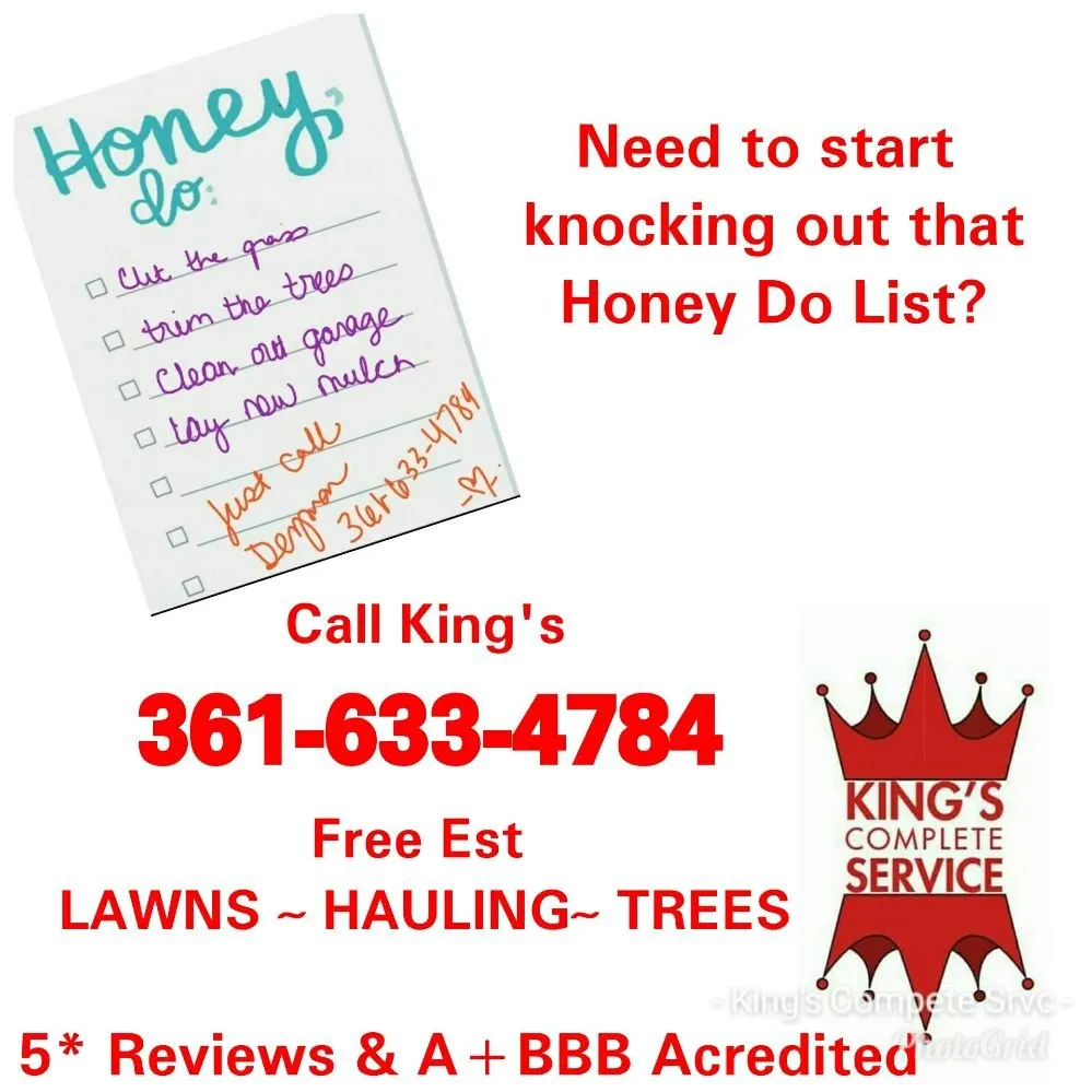 Trusted lawn mowing service near you across San Antonio, TX - King's Complete Service