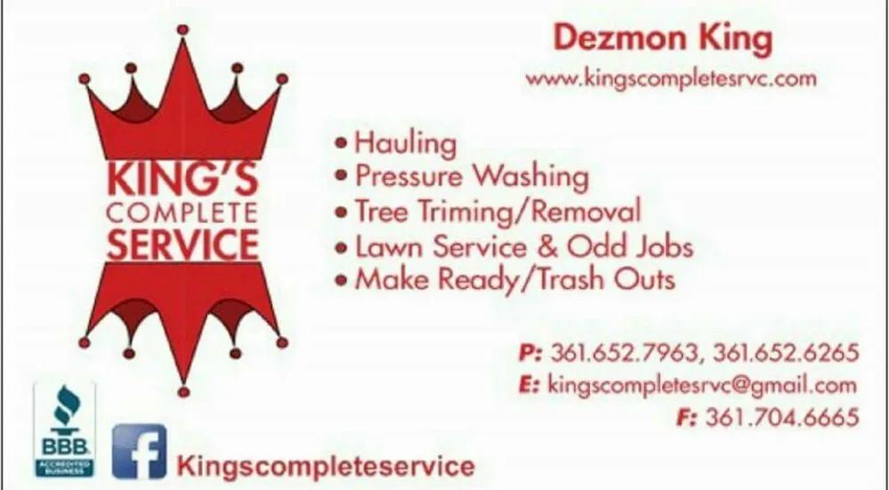 Professional outdoor landscaping experts serving San Antonio, TX - King's Complete Service