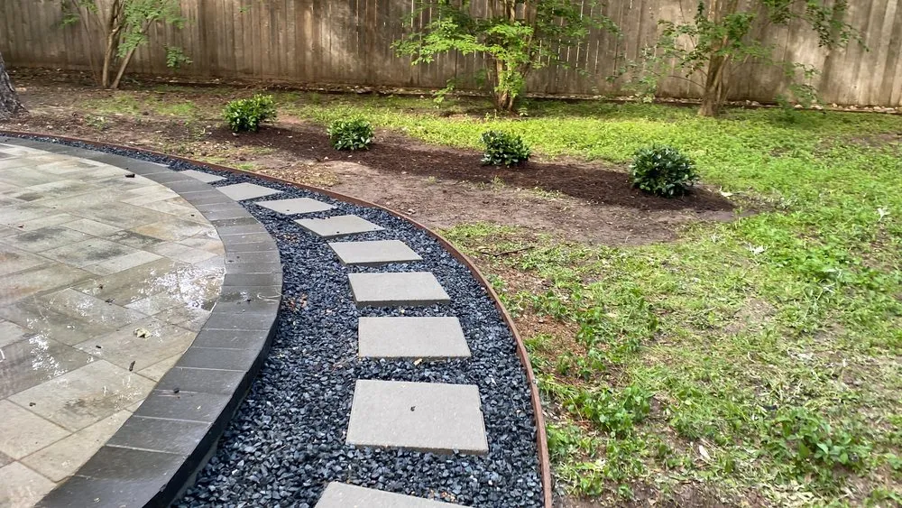 Custom garden landscaping experts serving Willis, TX - King’s Daughter Lawn Care & Landscaping