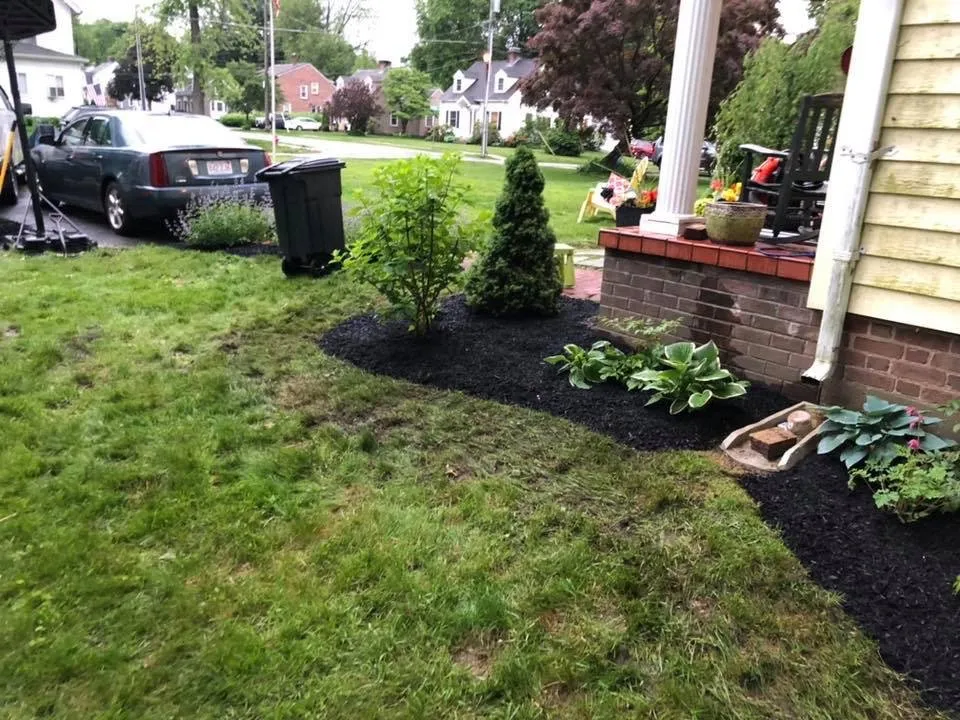 Professional landscape design for homes in Chicopee, MA by King's Landscape