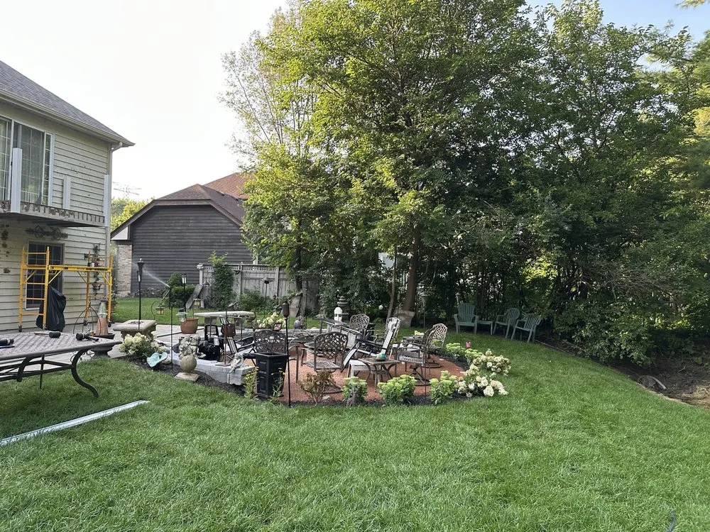 Expert lawn mowing service in Lemont, IL by King's Landscape Design