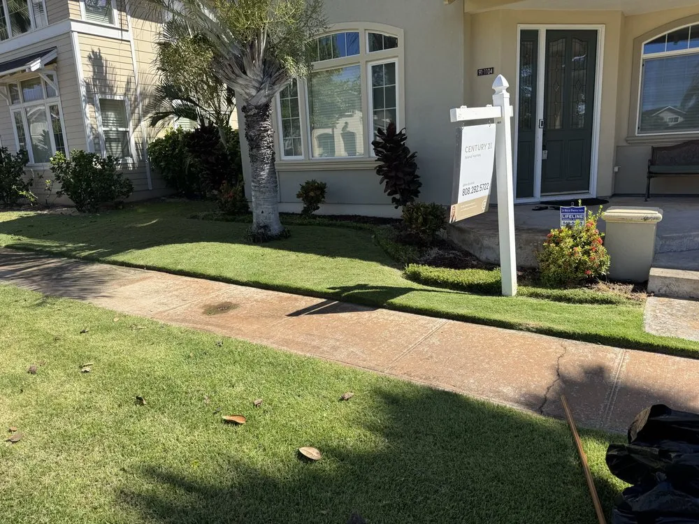 Trusted outdoor landscaping for residential properties in Wahiawa, HI by Kings landscaping and Yard Services
