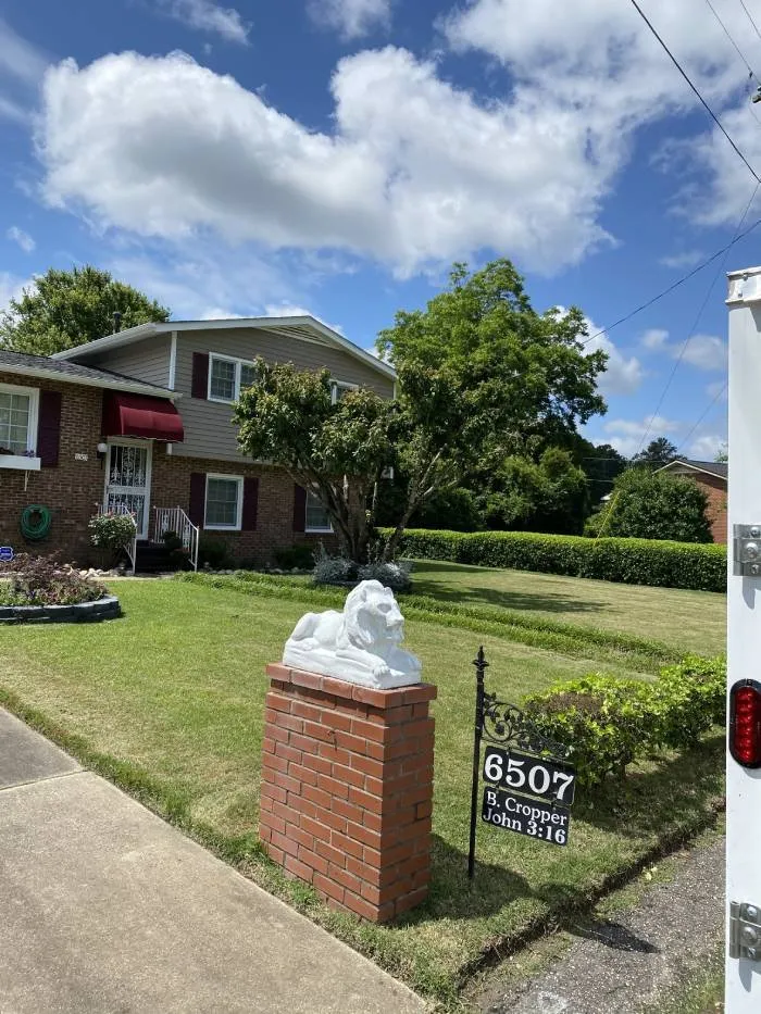 Professional lawn care service for homes in Hope Mills, NC by King's Landscaping