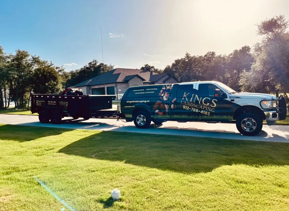 Local landscape design in Horseshoe Bay, TX by Kings Landscaping