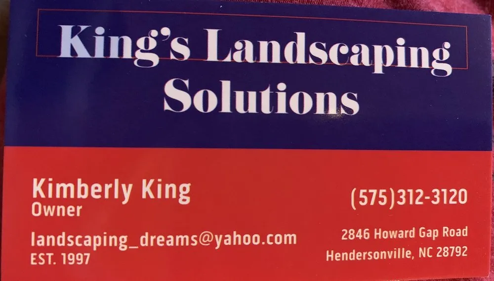 Local landscape design experts serving Hendersonville, NC - King’s Landscaping Solutions