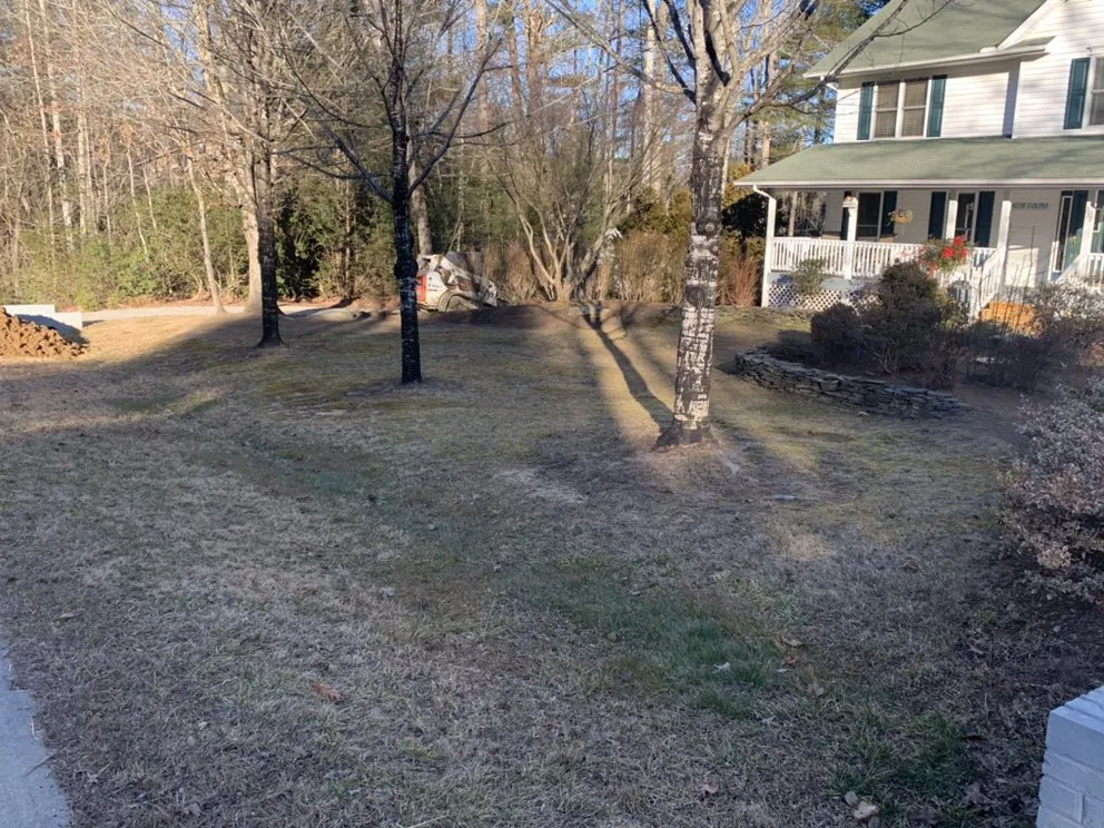 Affordable lawn mowing service for residential properties in Hendersonville, NC by King’s Landscaping Solutions