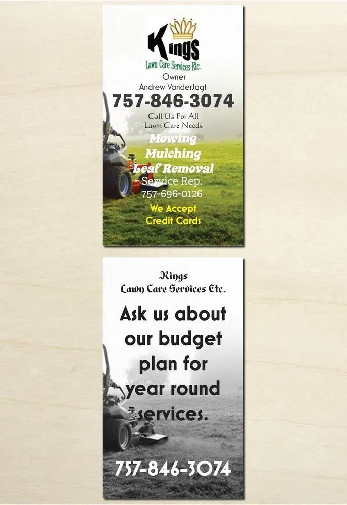 Custom yard cleanup service in Hampton, VA - Kings Lawn Care Services Etc