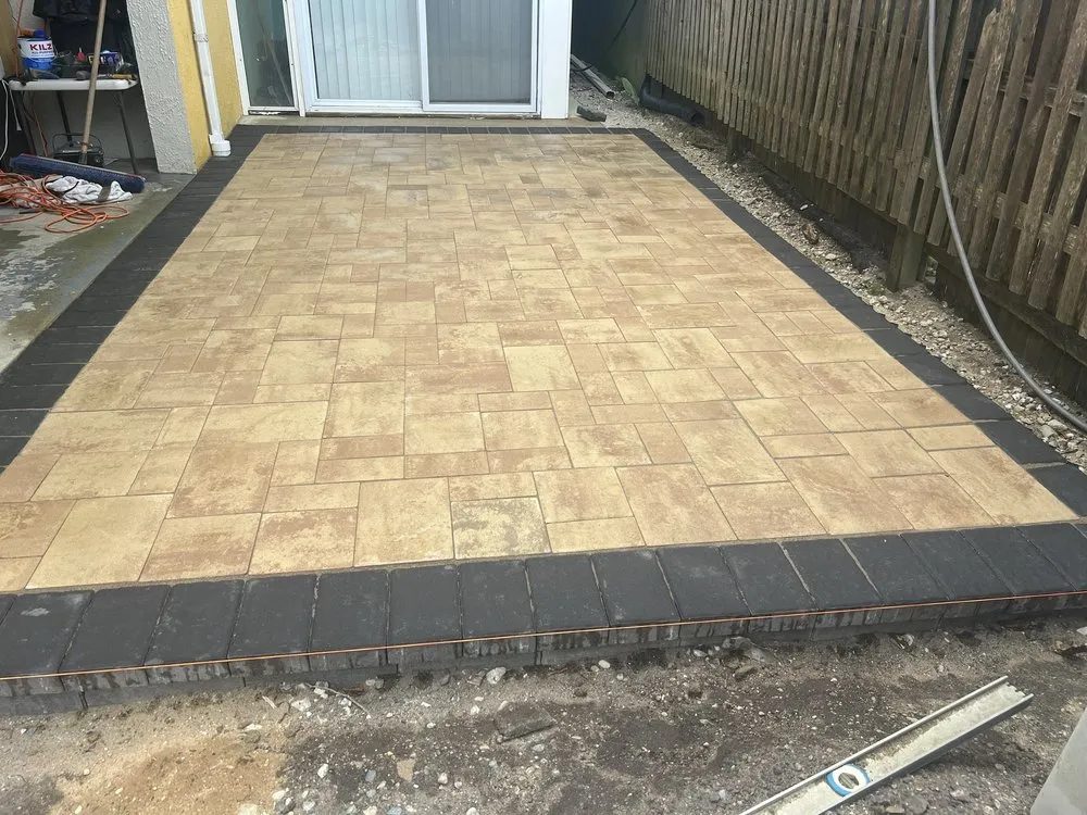 Professional landscape installation in Ocean Township, NJ by Kings Lawn Service & Pavers