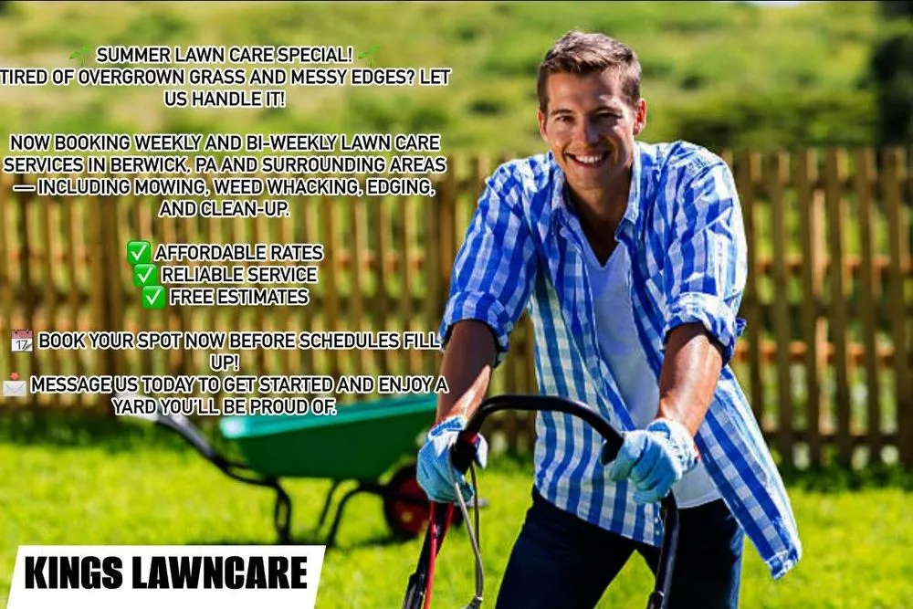 Expert residential landscaping near you across Berwick, PA - Kings Lawncare