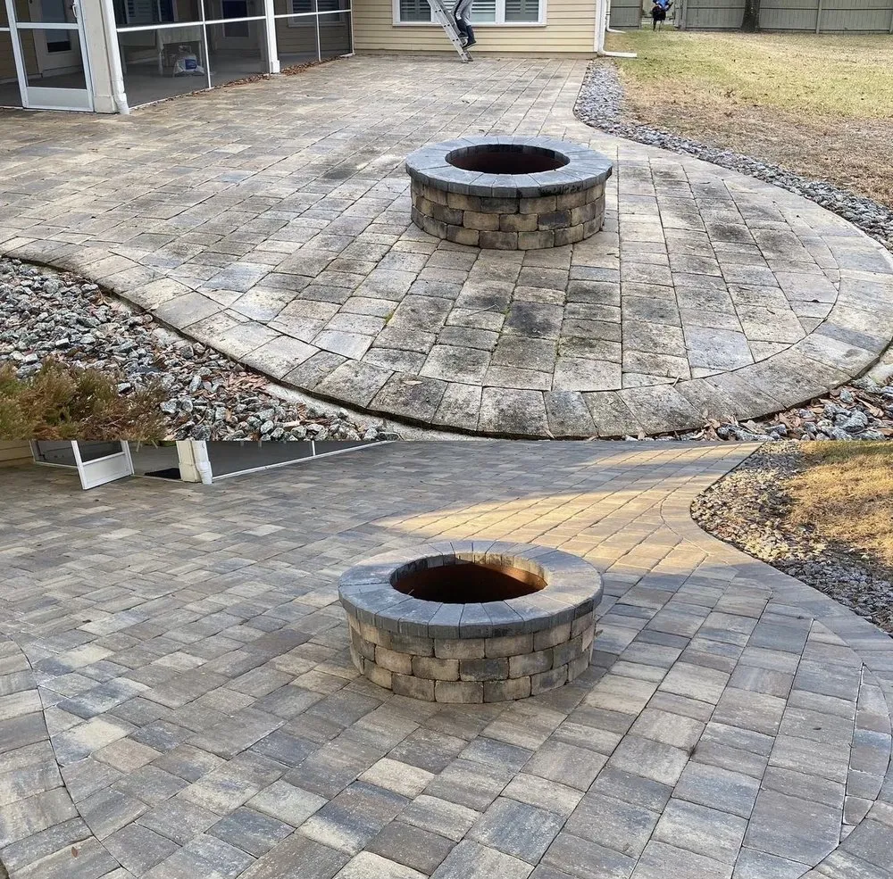 Local landscape installation with custom design in Gainesville, FL by Kings Legacy Services