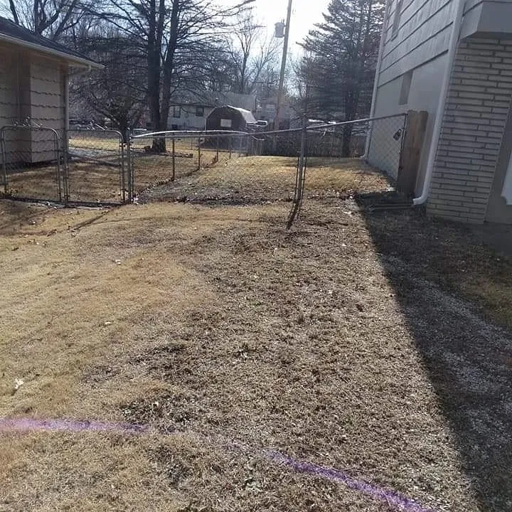 Custom garden landscaping in Kansas City, MO by Kings property maintenance