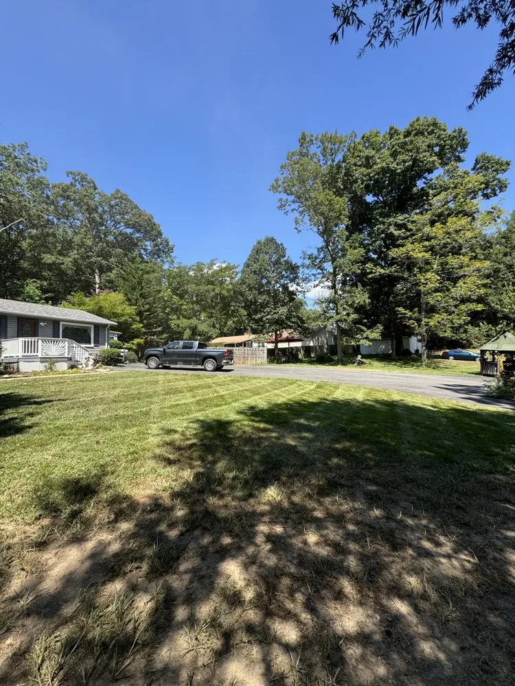 Custom garden landscaping for residential properties in Stafford, VA by Kings Property Services