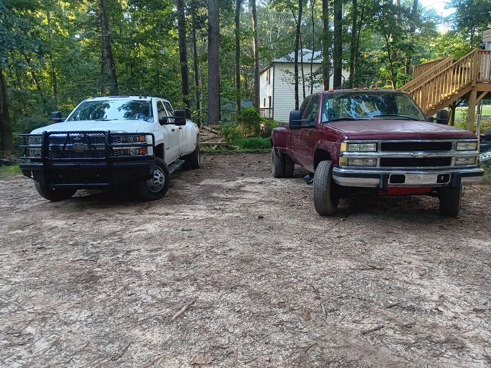 Custom landscape installation with custom design in Woodstock, GA by King's Scapes of Atlanta