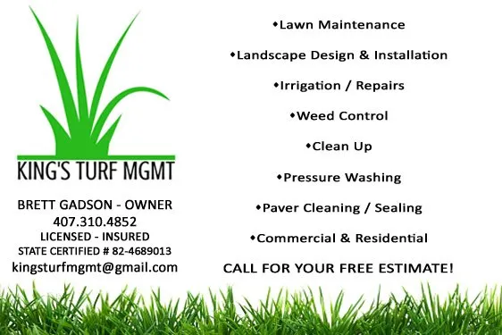 Local lawn care service for homes across Deltona, FL - Kings Turf Management