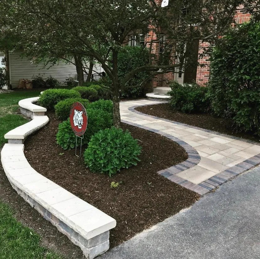 Professional landscape design with custom design across North Aurora, IL - Kingscourt Landscape