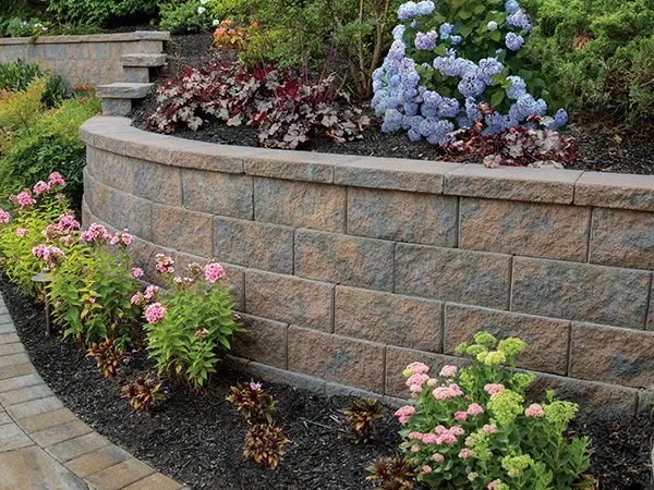 Expert garden landscaping in Rochester, NY by Kingsguard Contractors