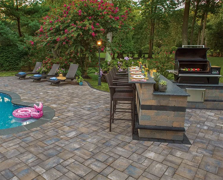 Affordable residential landscaping in Rochester, NY by Kingsguard Contractors