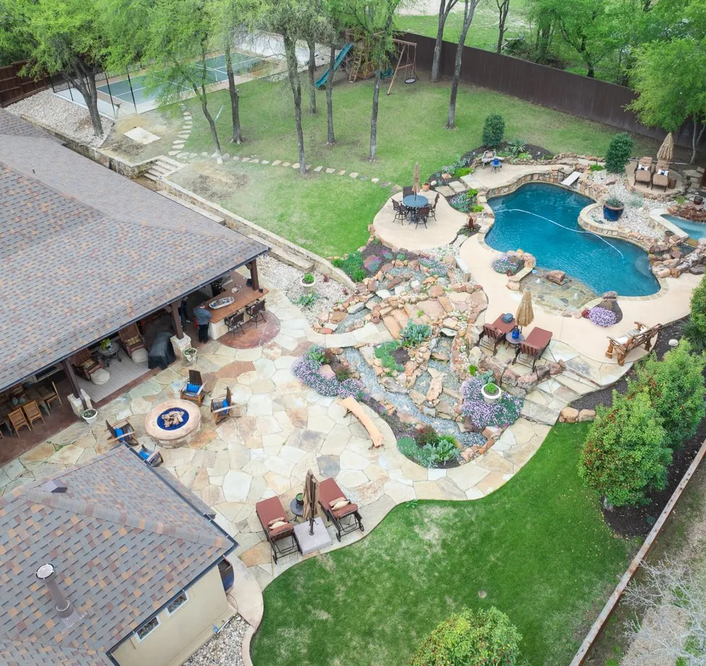 Local landscape installation for homes across Colleyville, TX - Kingswood Landscape
