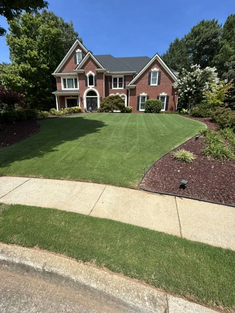 Reliable lawn mowing service for outdoor upgrades in Stone Mountain, GA by Kingswood Property Services