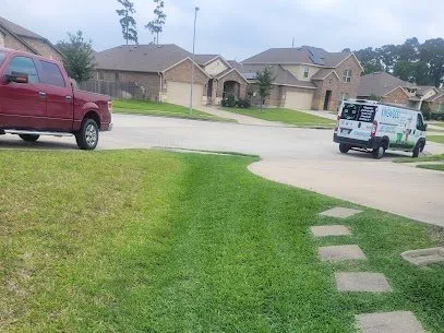 Professional garden landscaping for beautiful yards in Kingwood, TX by Kingwood Fertilizing