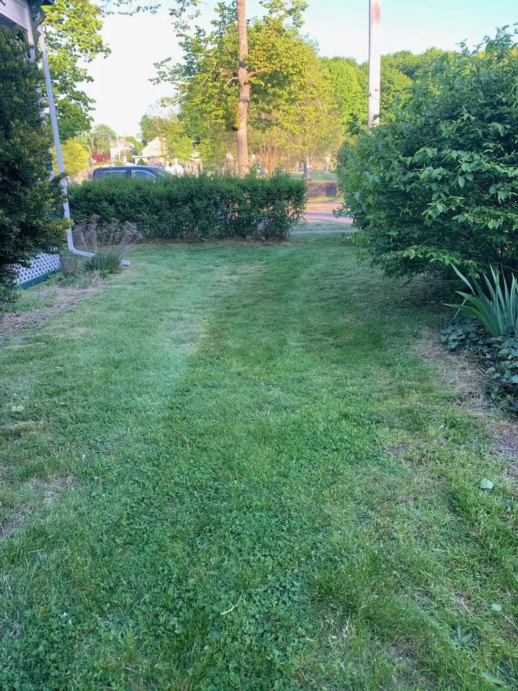 Expert lawn mowing service in Kingston, NY by Kingwoods Landscaping