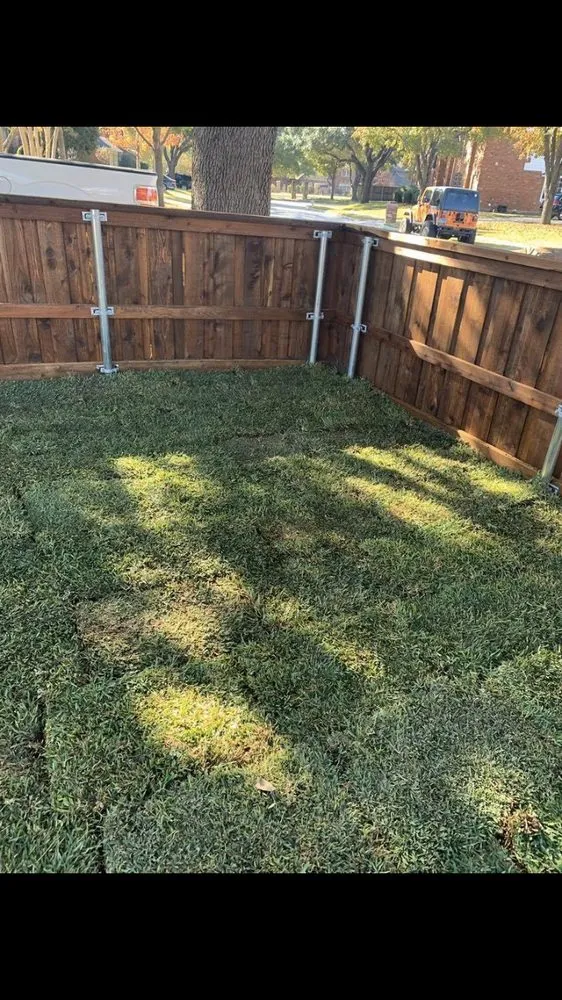 Custom garden landscaping in Dallas, TX by Kingz Landscaping and Fencing