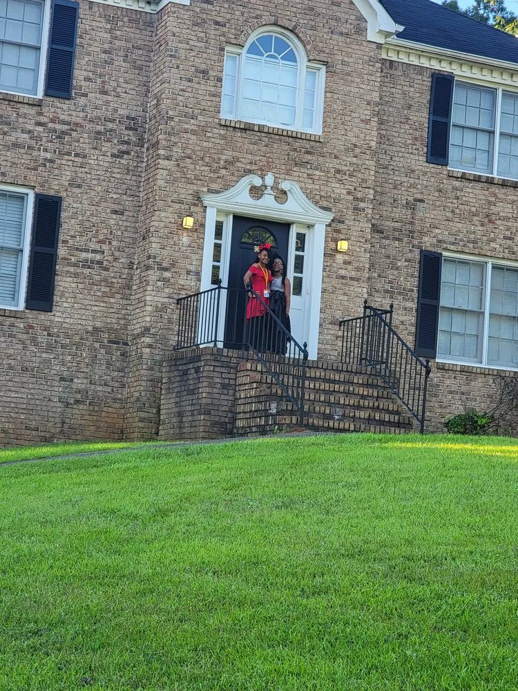 Professional yard maintenance with custom design across Lawrenceville, GA - Kingz Professional Lawn Services