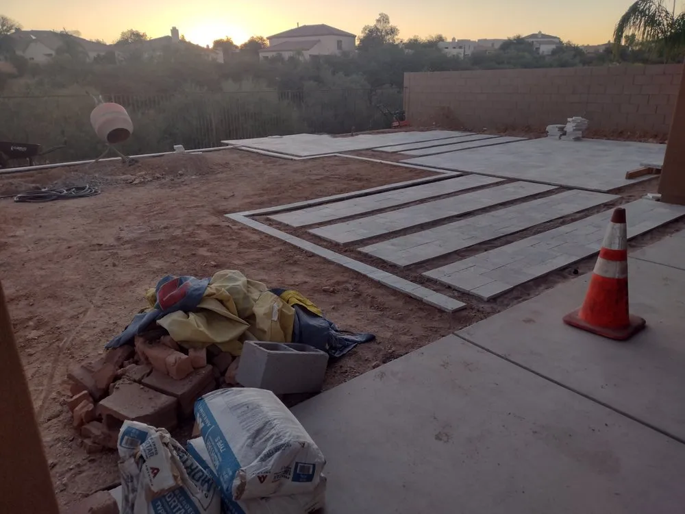 Professional outdoor landscaping in Tucson, AZ by Kino Landscape & Construction