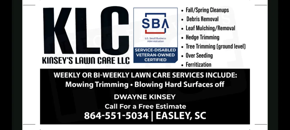 Reliable garden landscaping experts serving Easley, SC - Kinsey's Lawn Care