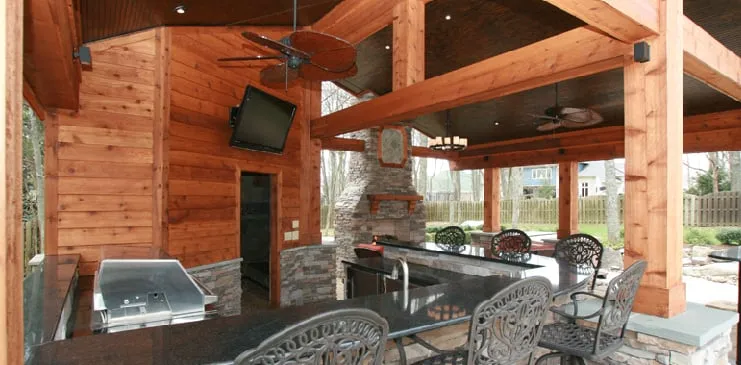 Expert outdoor landscaping in Franklin, TN by Kinwood Landscape Design & Installation