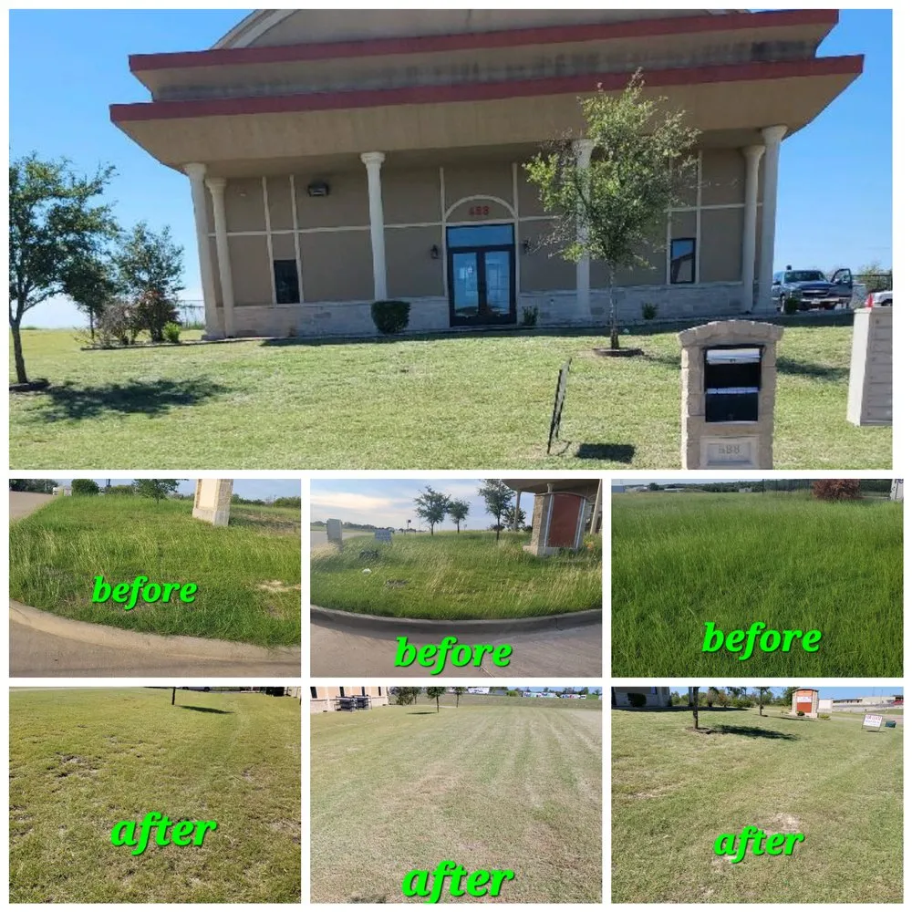 Affordable landscape installation in Marlin, TX by Kip's Affordable Lawn Care