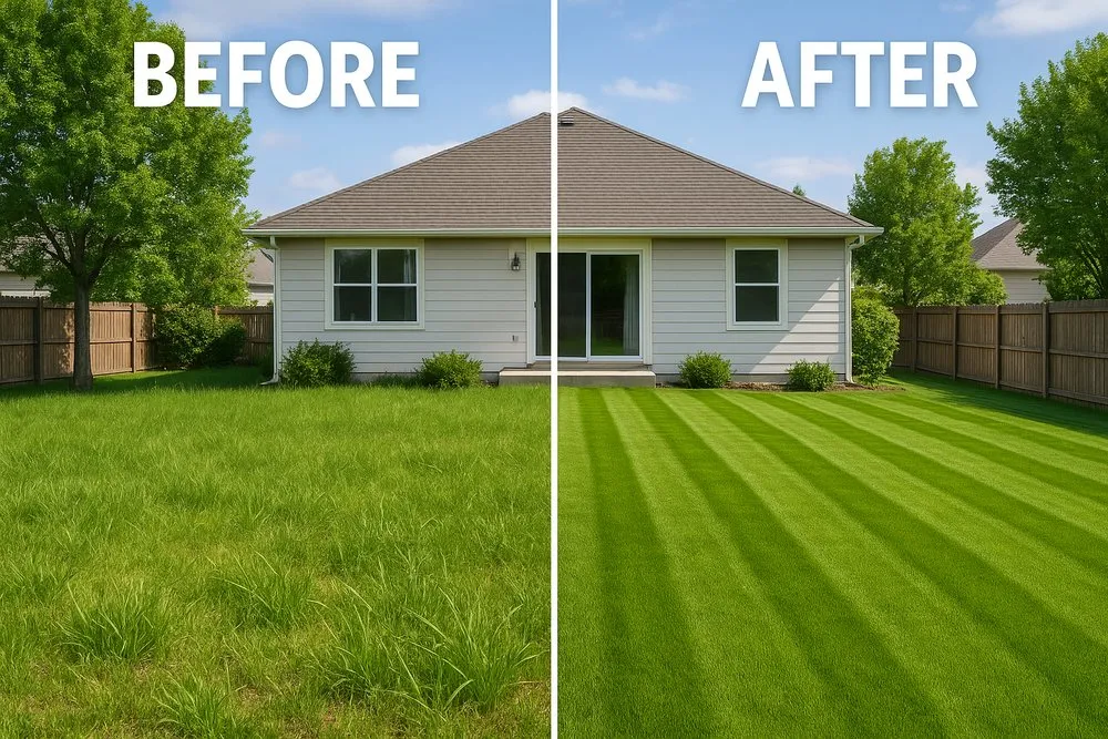 Expert lawn mowing service in Peggs, OK by Kirby's Affordable Lawn Services