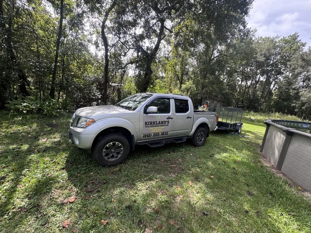 Custom lawn care service near you across Brunswick, GA - Kirkland’s Full Coverage Lawn Care