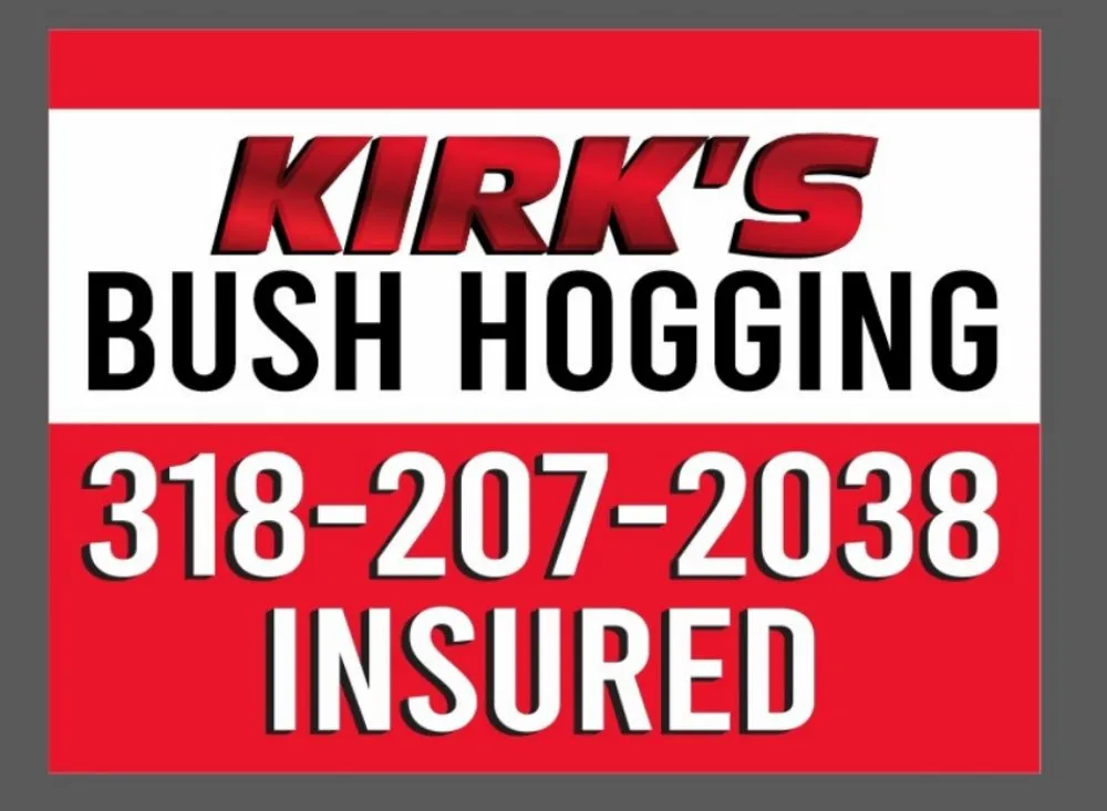 Expert landscape design near you in Frierson, LA by Kirk's Bush Hogging
