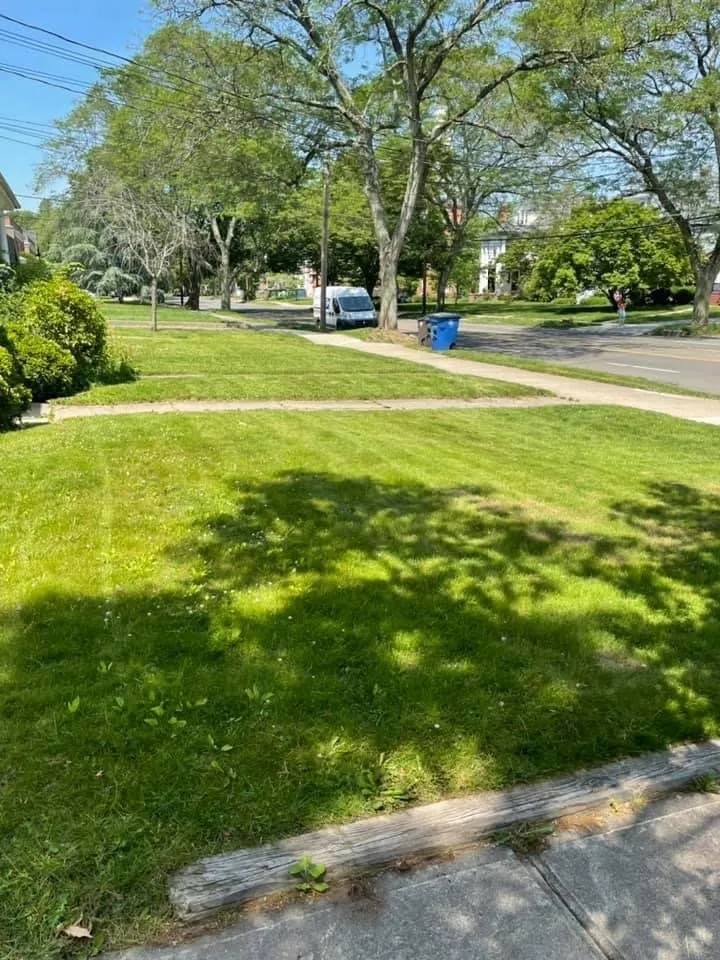 Professional landscape installation with custom design across New Haven, CT - KirksLandCare