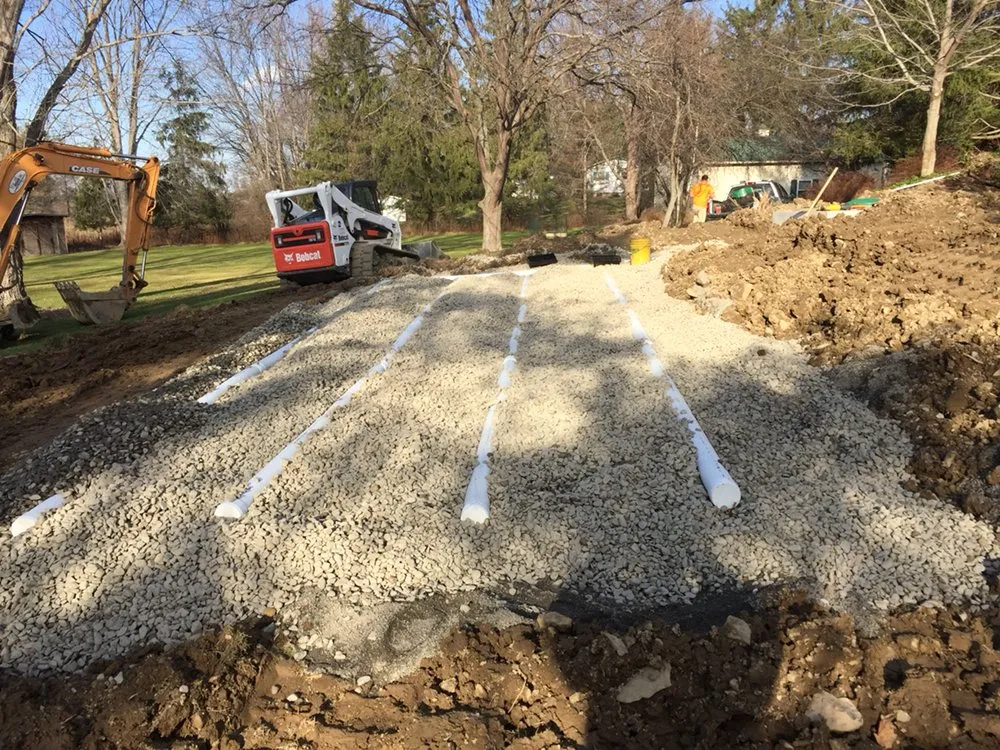 Custom landscape installation with custom design across Lansing, NY - Kirksway Farm