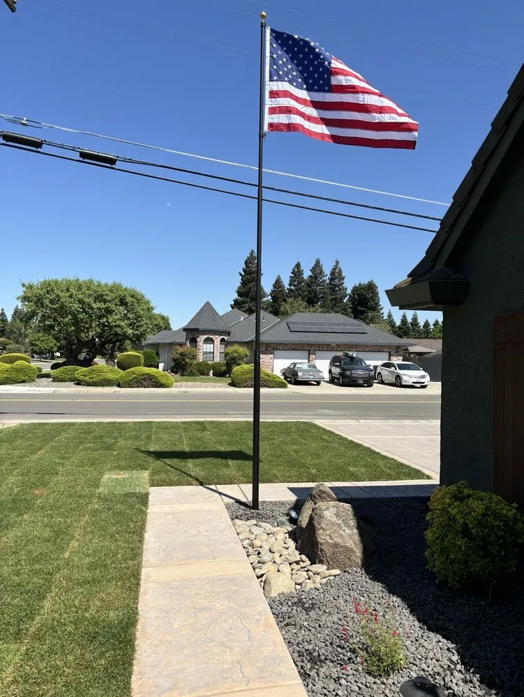 Top-rated landscape design in Manteca, CA by Kiser Landscape Yard Pros