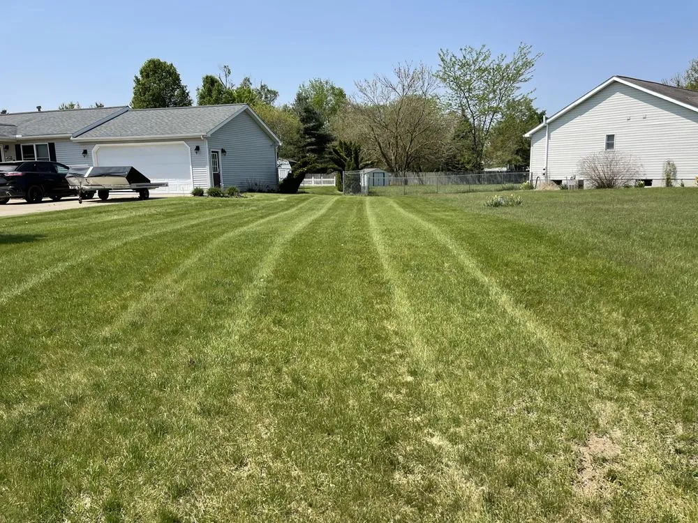 Custom landscaping services for beautiful yards in Onsted, MI by Kish Lawn and Landscape
