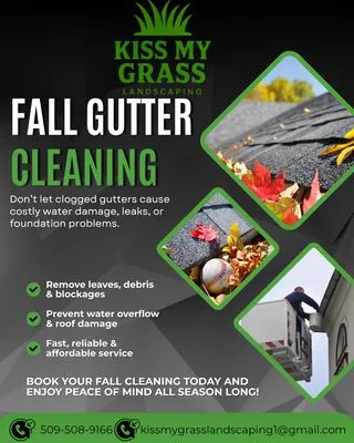 Kiss My Grass Landscaping Logo