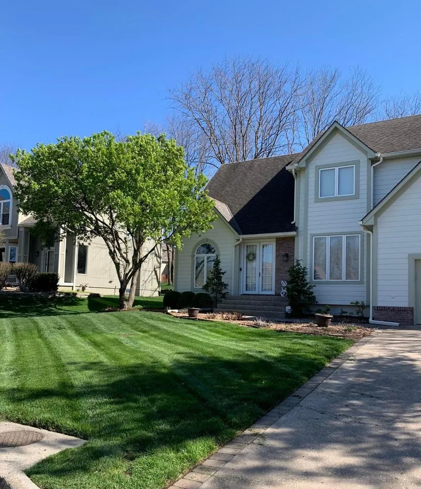 Professional lawn mowing service in Lee's Summit, MO - Kiss My Grass Lawn Care
