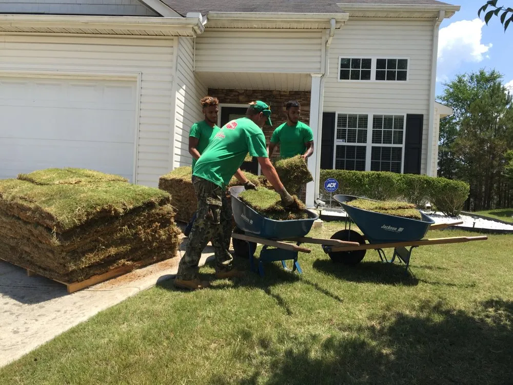 Professional landscape design in Powder Springs, GA - Kiss My Grass Lawn Care