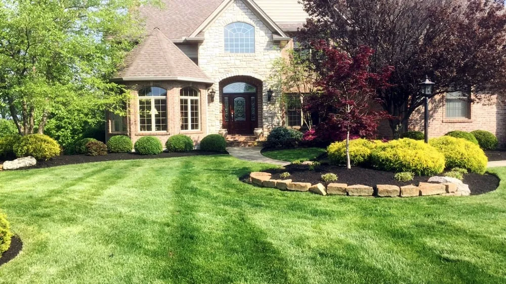 Local landscape installation for homes in Cincinnati, OH by Kissel Landscaping