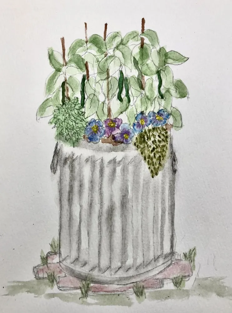 Custom yard maintenance with custom design in Houston, TX by Kitchen Garden Revival