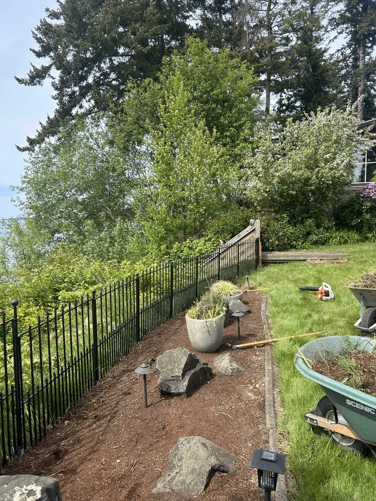Local landscape installation for beautiful yards in Kingston, WA by Kitsap Clean Crew