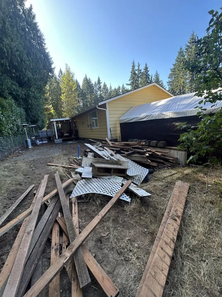 Custom residential landscaping in Kingston, WA by Kitsap Clean Crew